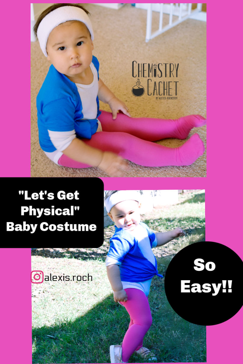 Let's Get Physical Toddler Hallowen Costume Idea