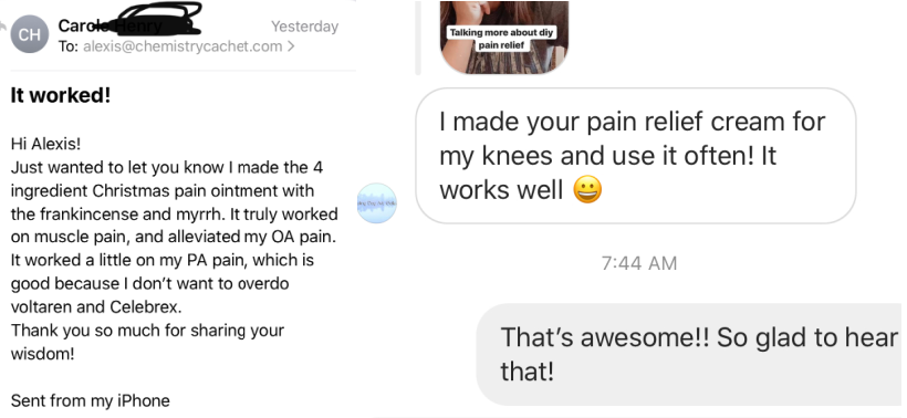 DIY Pain Relief Cream