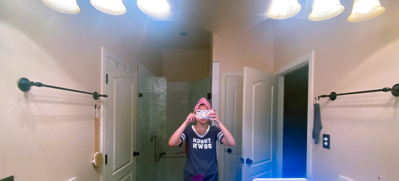 The Easiest Way to Clean a Bathroom Mirror with Chemistry Cachet