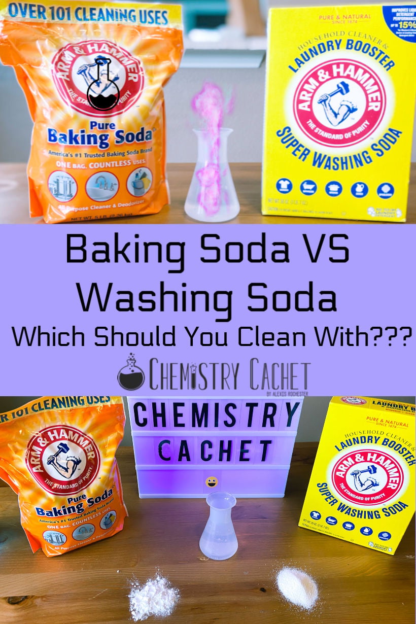washing soda vs baking soda for cleaning