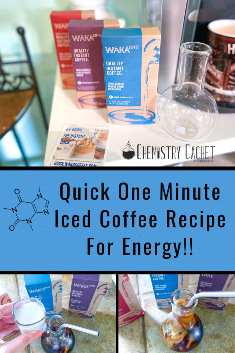 Quick One Minute Iced Coffee For Energy