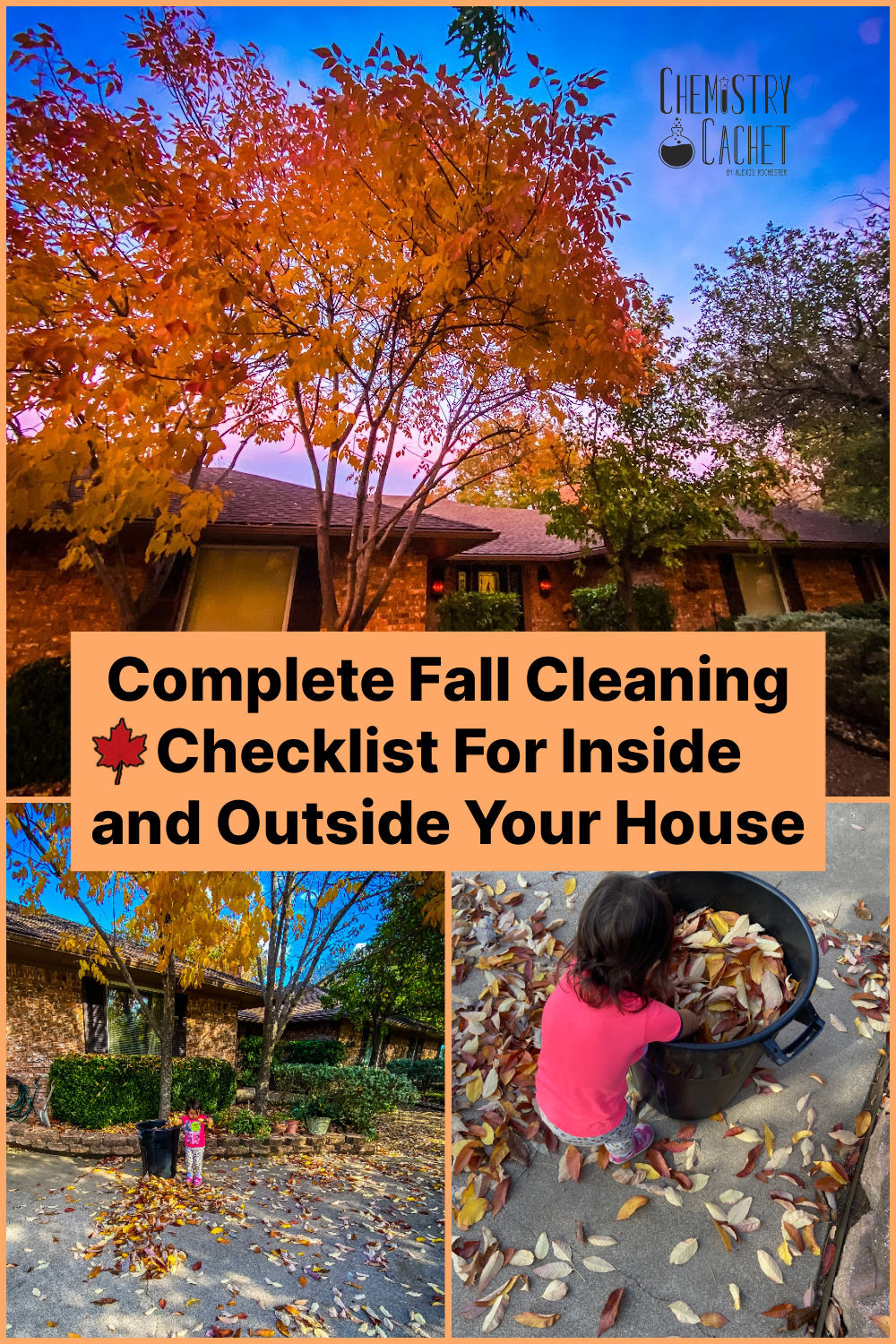Complete Fall Cleaning Checklist for Inside and Outside Your House