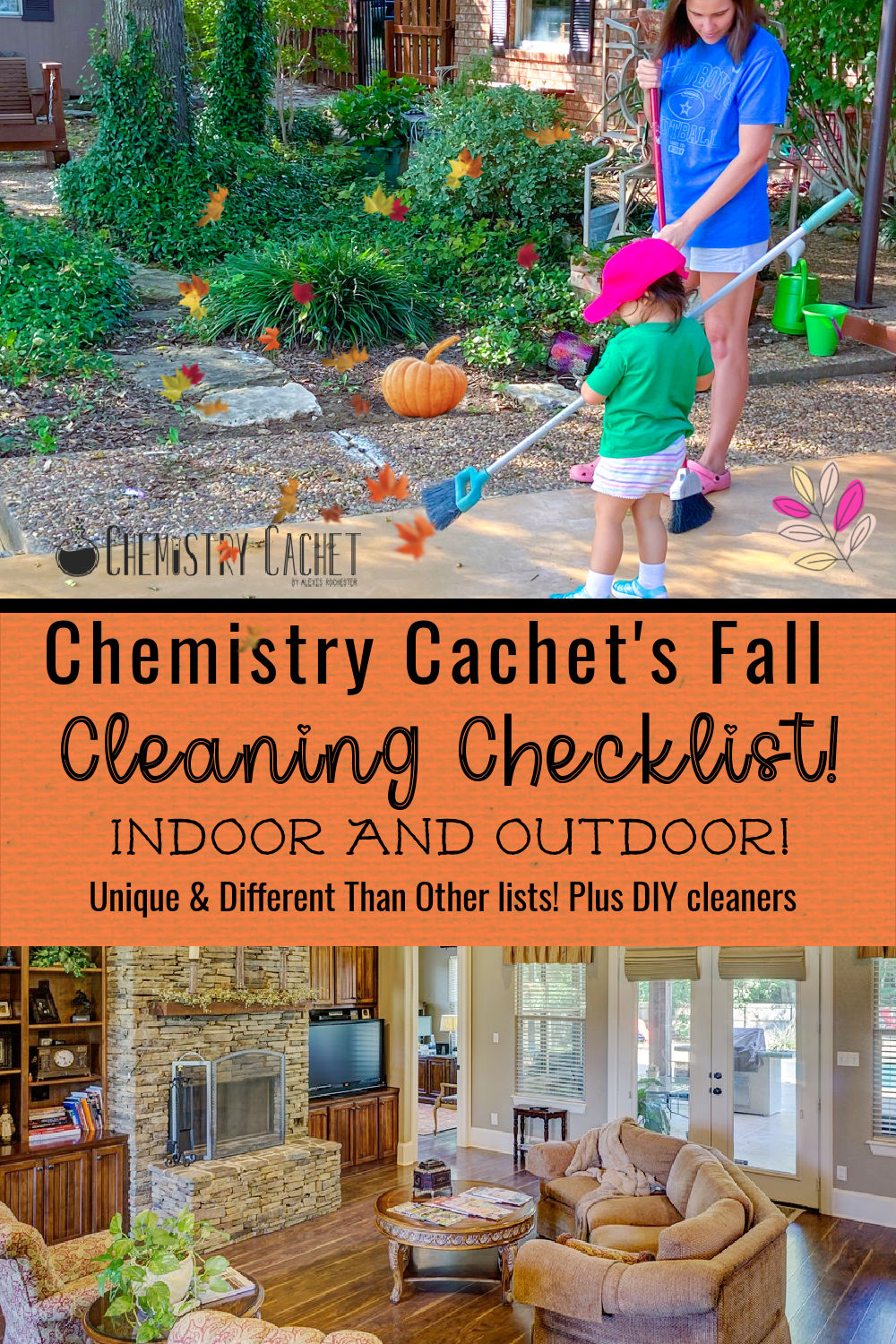 Chemistry Cachet's Fall Cleaning Checklist