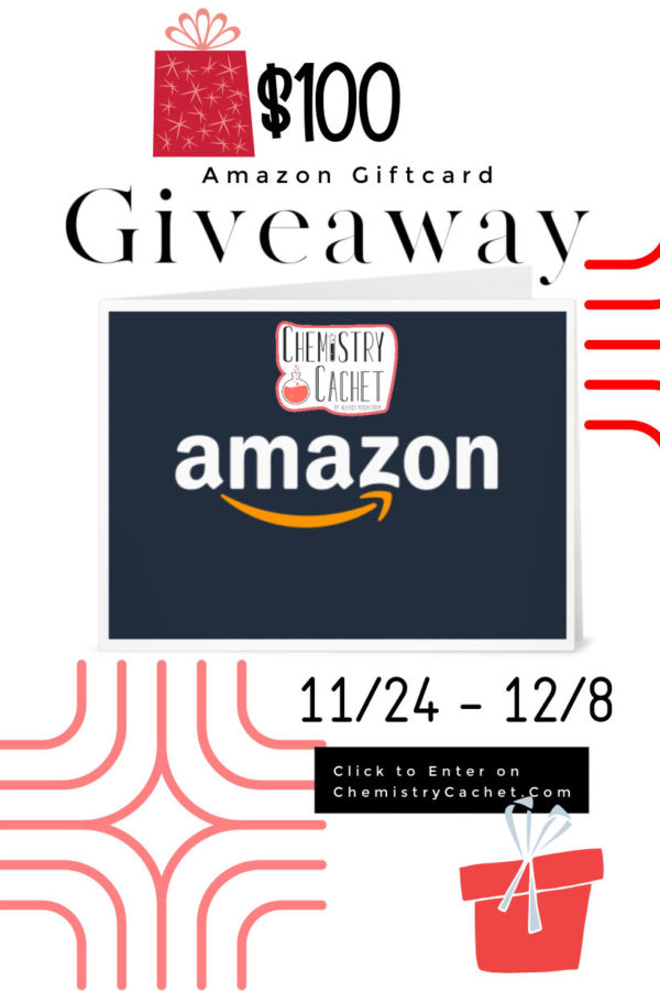 $100 Amazon Gift Card Giveaway 2020! - Chemistry Cachet