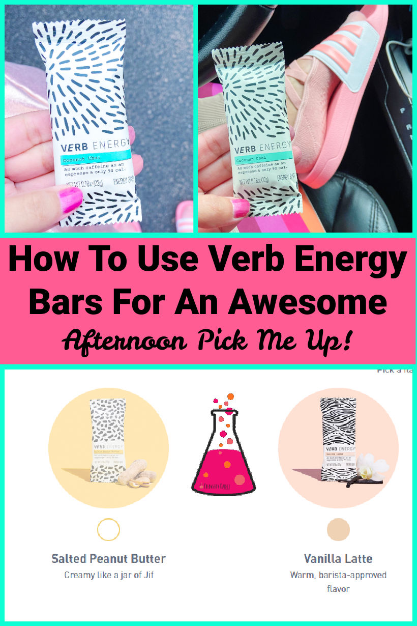 How To Use Verb Energy Bars For Afternoon Pick Me Up