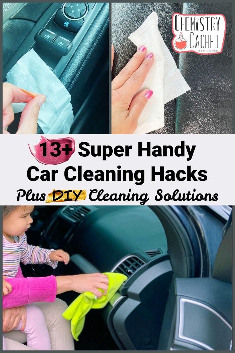 13+ Super Handy Car Cleaning Hacks