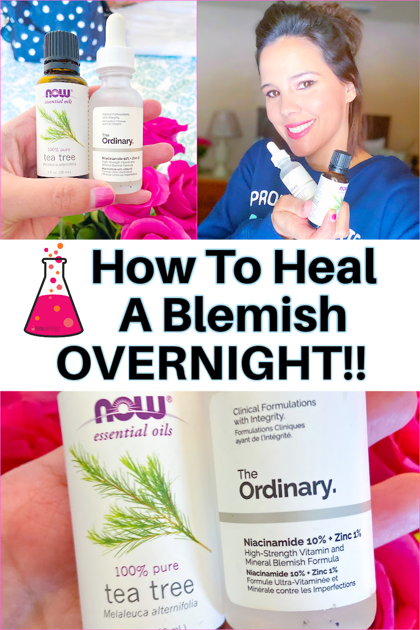 How To Heal a Pimple With Niacinamide