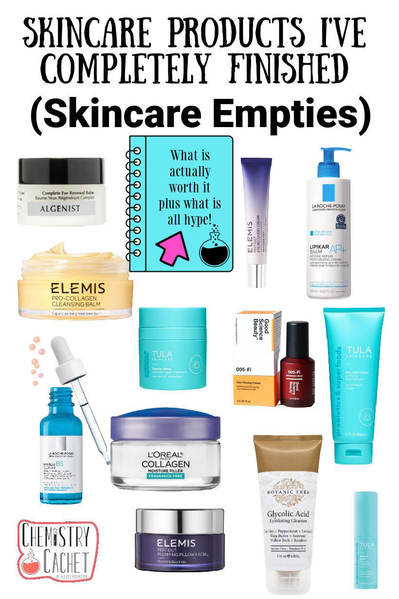 Dozens of Skincare Products I've Completely Finished (Skincare Empties)