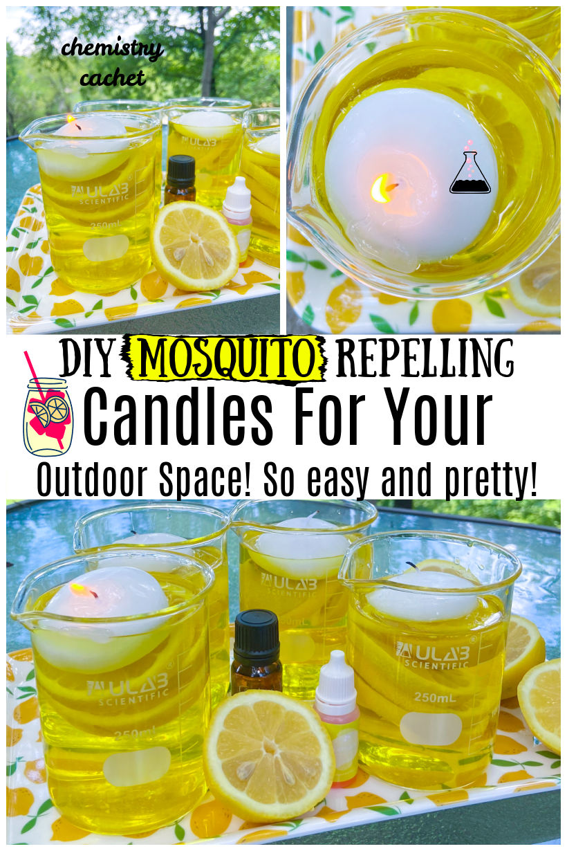 Easy DIY Mosquito Repelling Candles