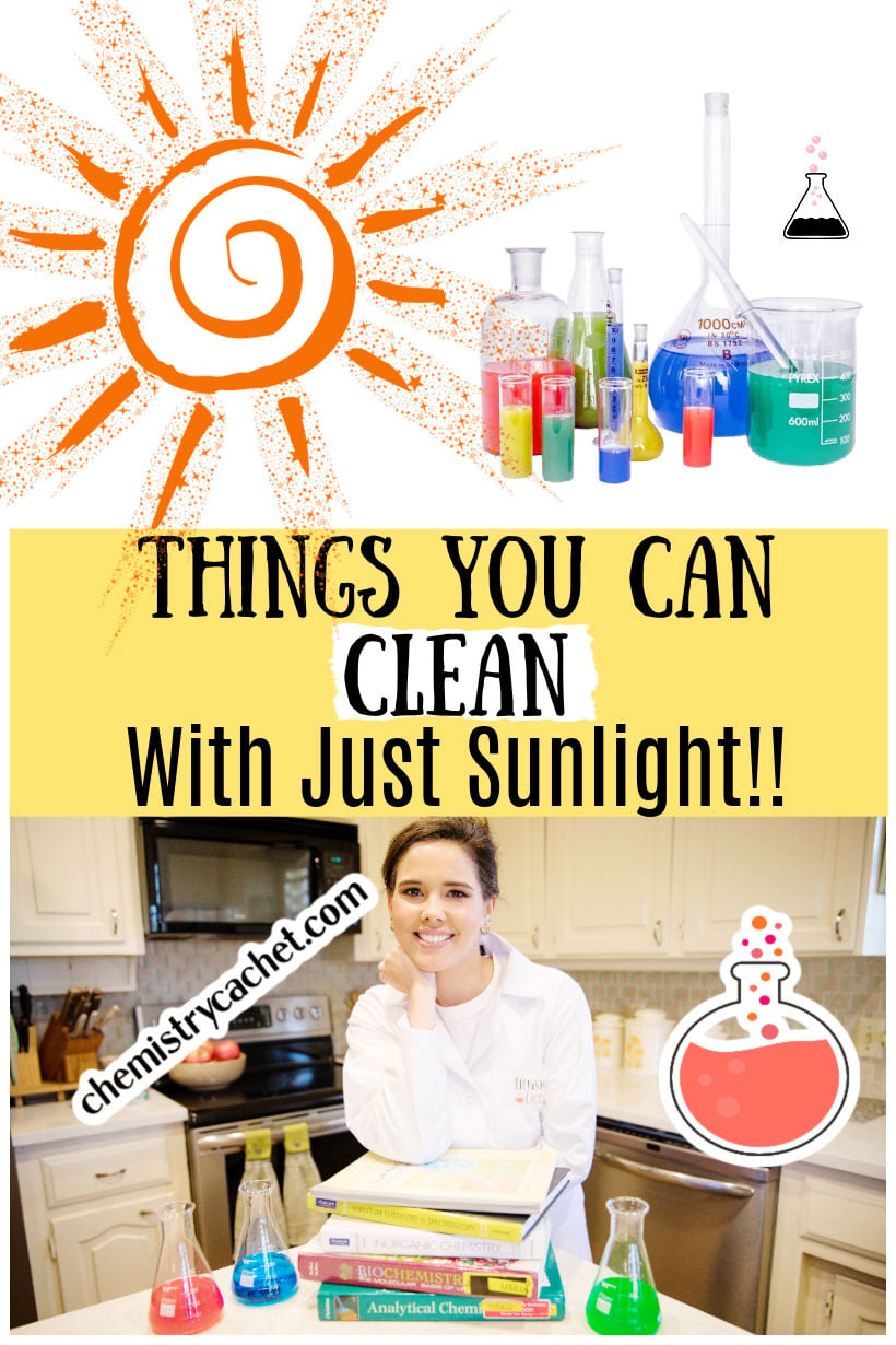Cleaning with sunlight