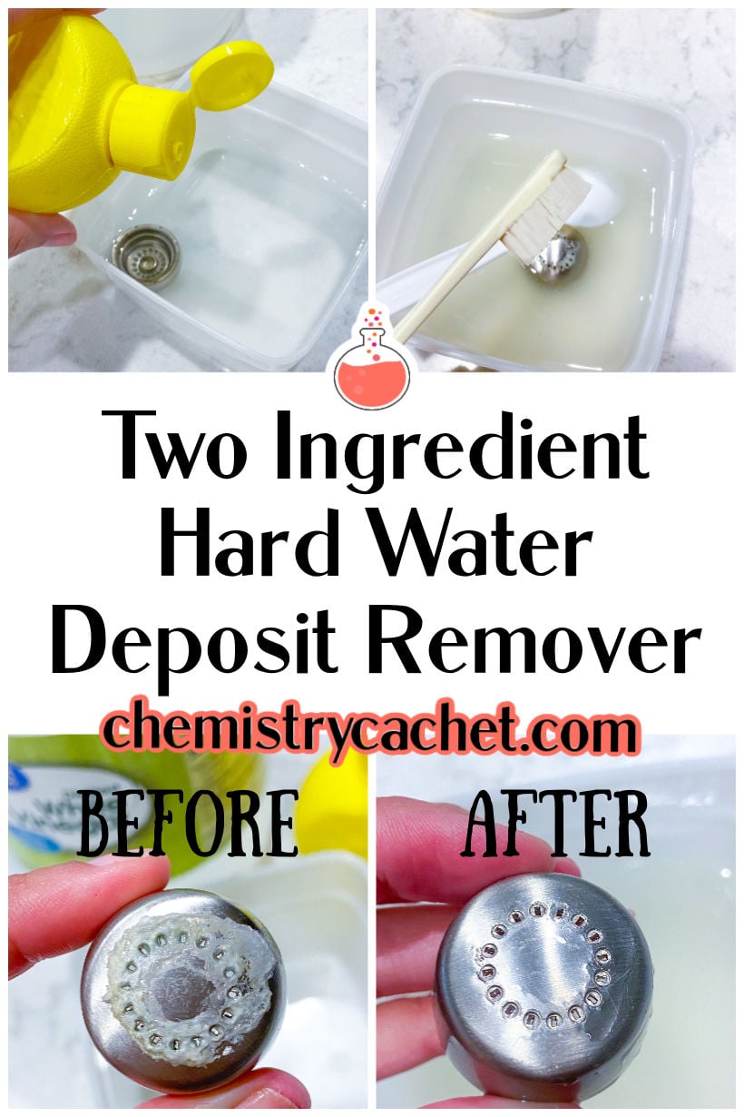 Two Ingredient Hard Water Deposit Remover