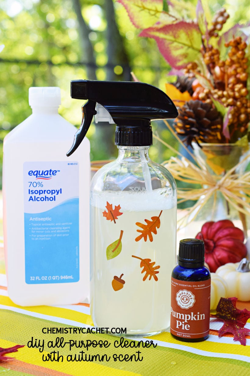 Autumn Scented DIY All-Purpose Cleaner