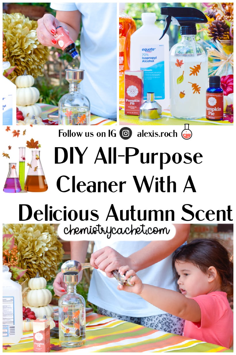 Easy DIY All-Purpose Cleaner With Delicious Autumn Scent