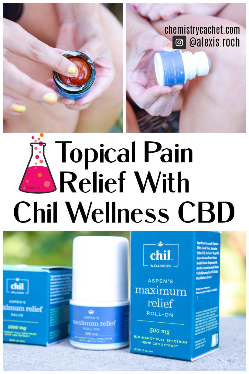 Topical Pain Relief with Chil Wellness CBD 