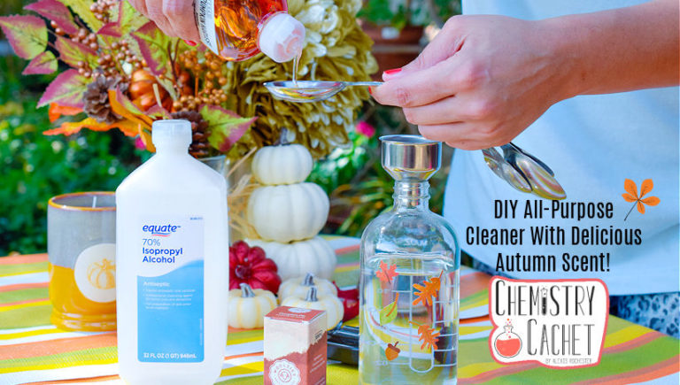 DIY All-Purpose Cleaner With Delicious Autumn Scent