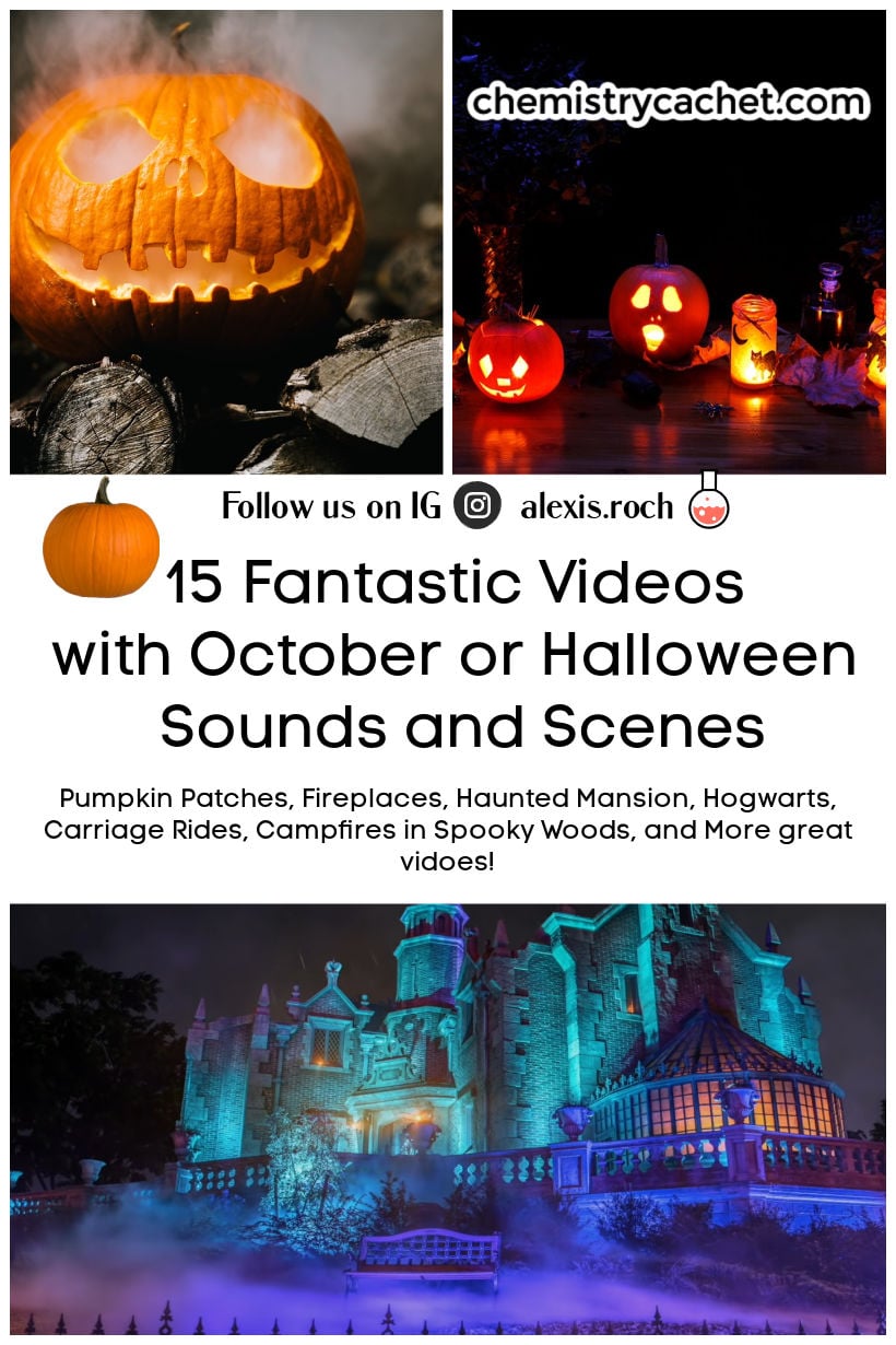 or Halloween Sounds With Scenes To Enjoy This Month
