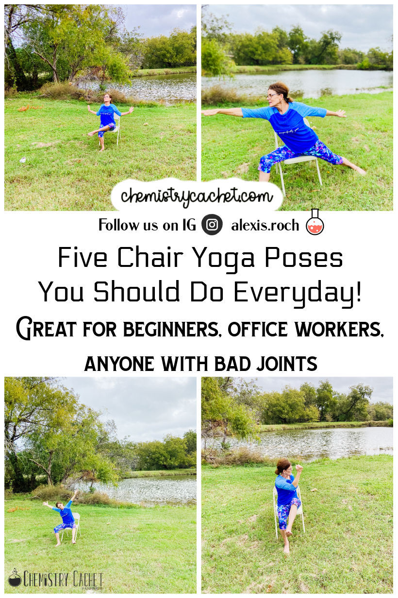 Five Chair Yoga Poses You Should Do Everyday With Chemistry Cachet