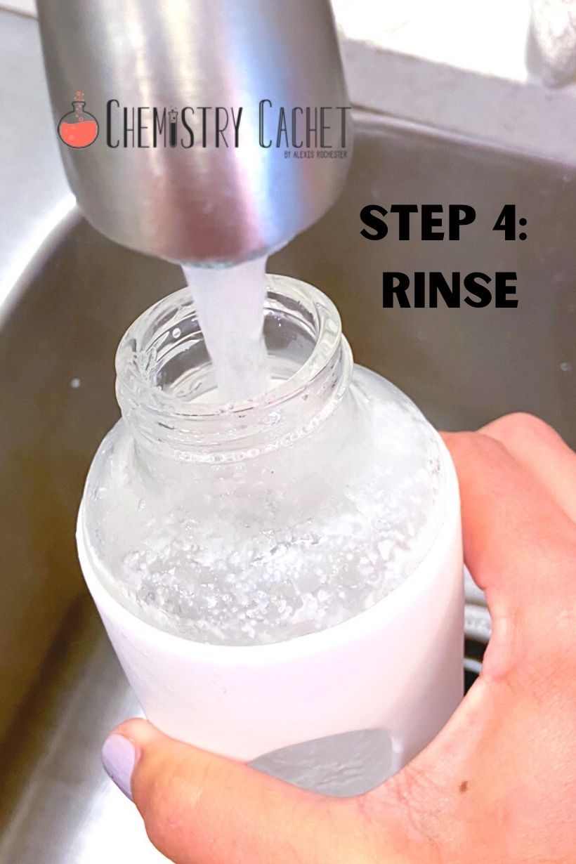 Quick & Easy Way To Clean Glass Bottles, Jars, or Pots