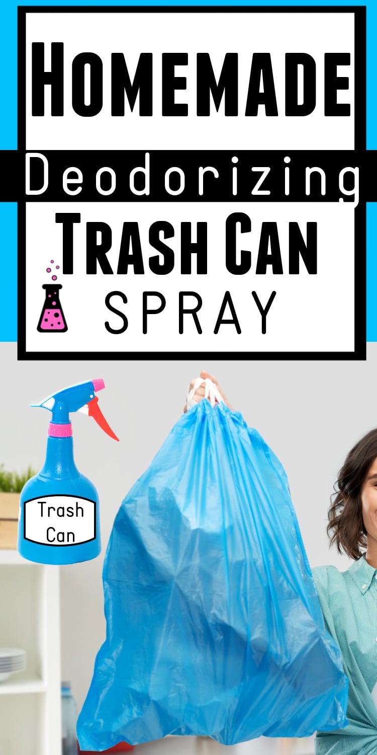 The Best Homemade Deodorizing Trash Can Spray