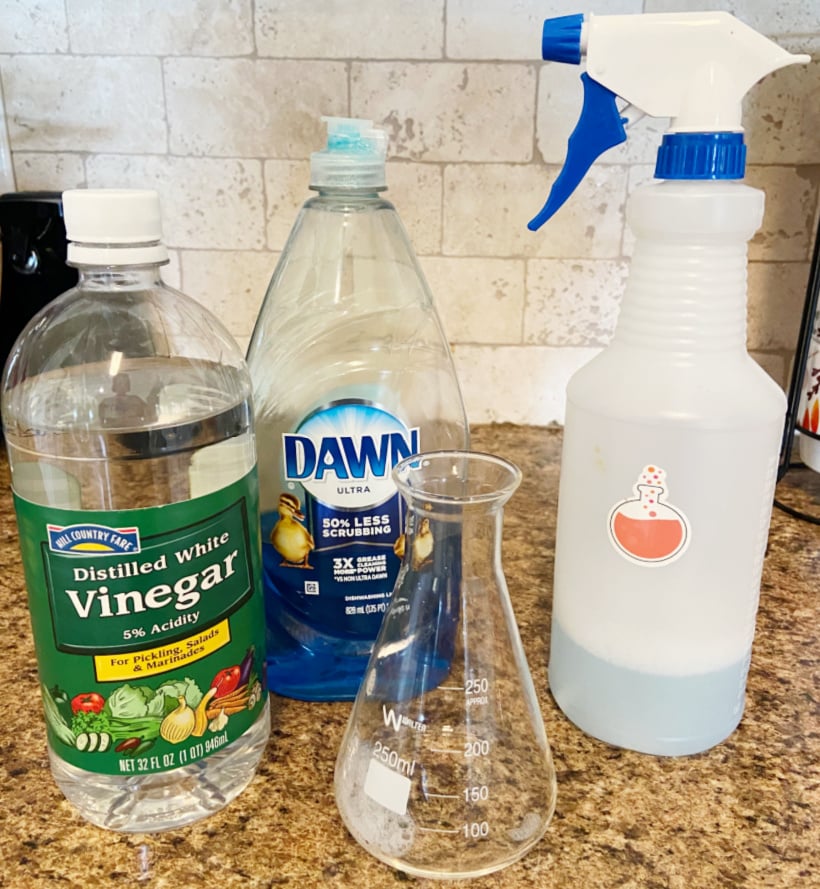 Homemade Blind Cleaner Spray