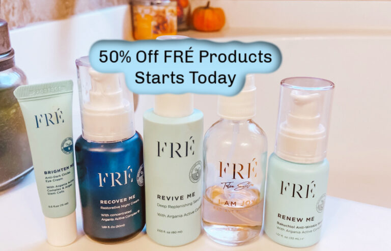 50% Off FRÉ Products Today For Black Friday