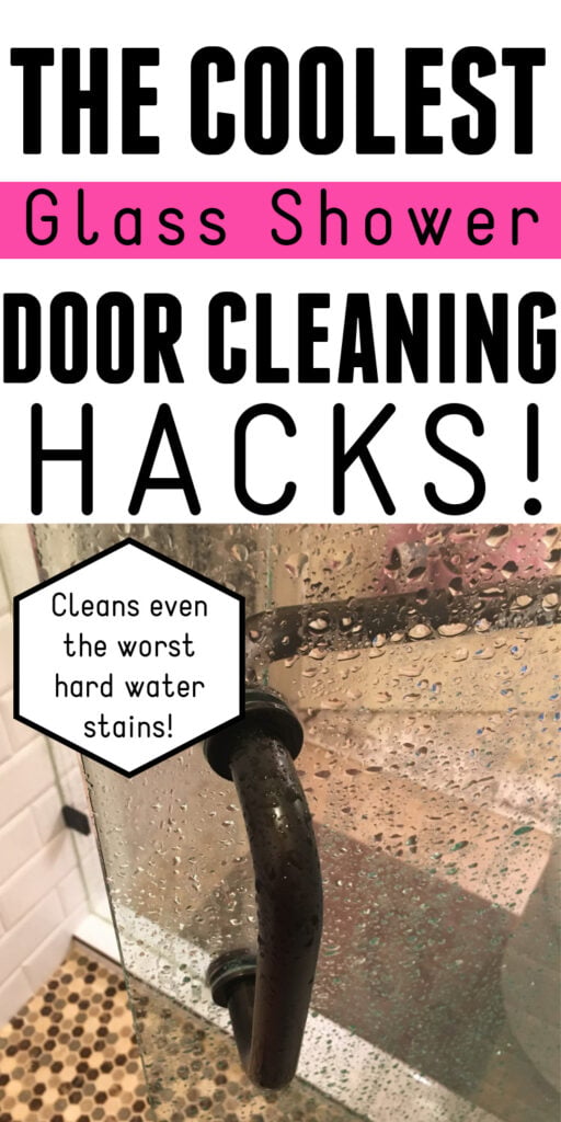 The Coolest Glass Shower Door Cleaning Hacks That Will Save You SO Much Time!