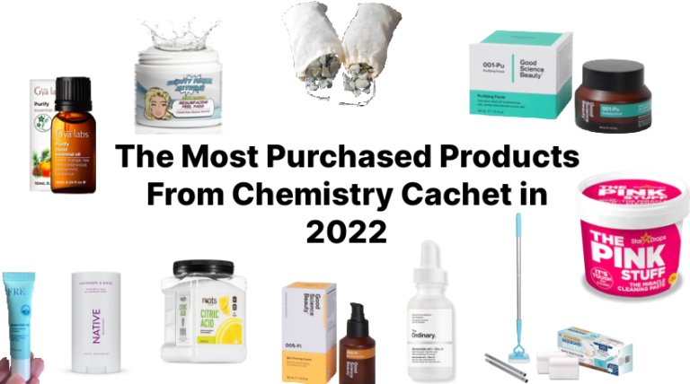 The Most Purchased Products From Chemistry Cachet in 2022