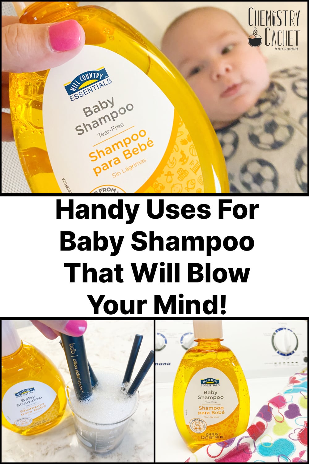 Handy Uses For Baby Shampoo That Will Blow Your Mind