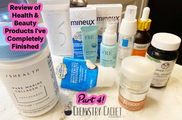 Review of Health & Beauty Products I've Completely Finished