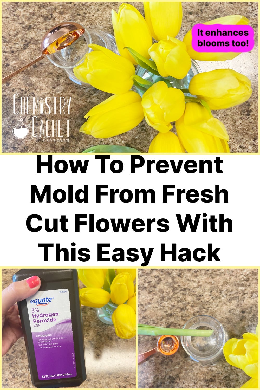 How To Prevent Mold From Fresh Cut Flowers With This Easy Hack