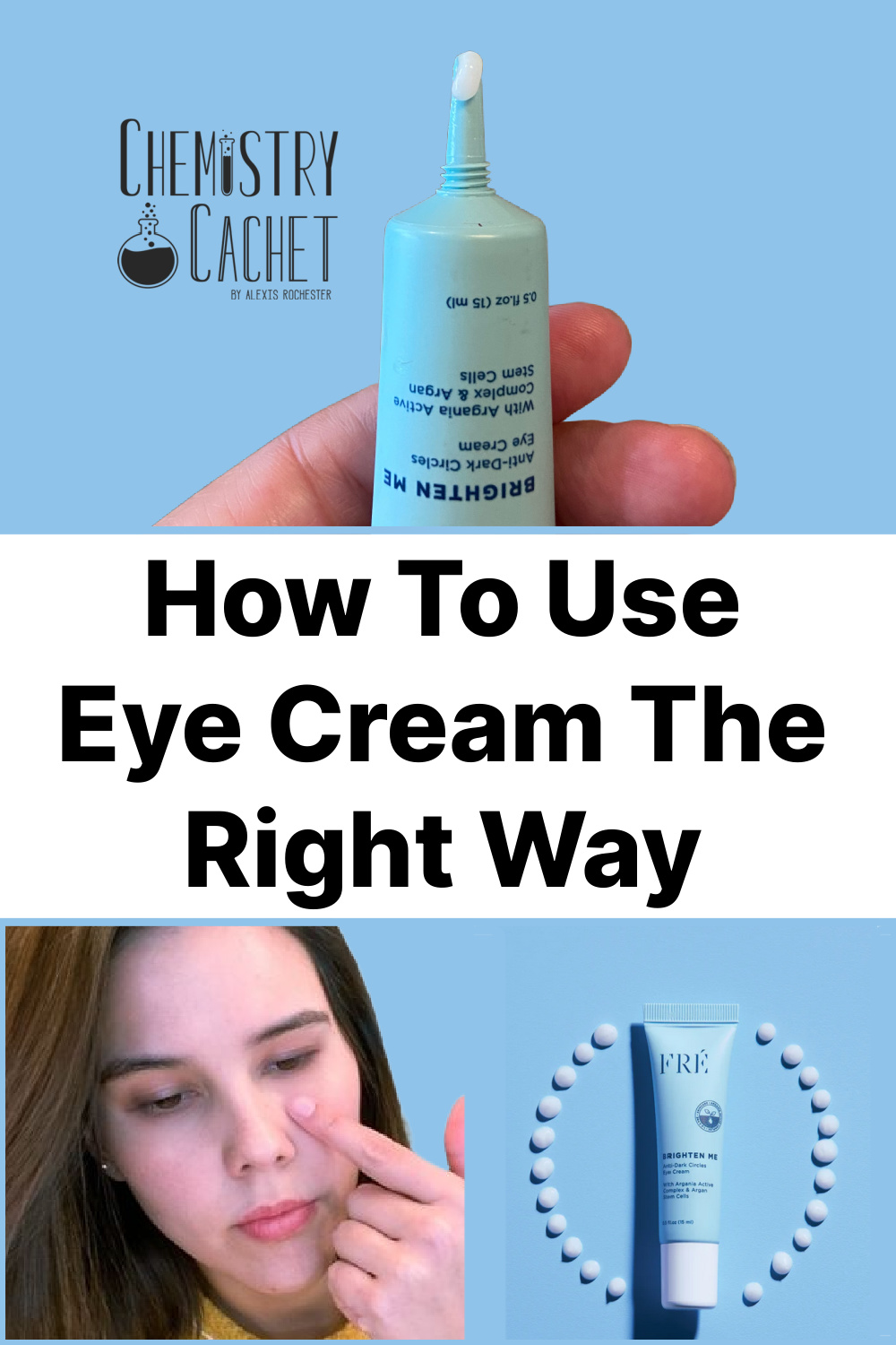 How To Use Eye Cream The Right Way