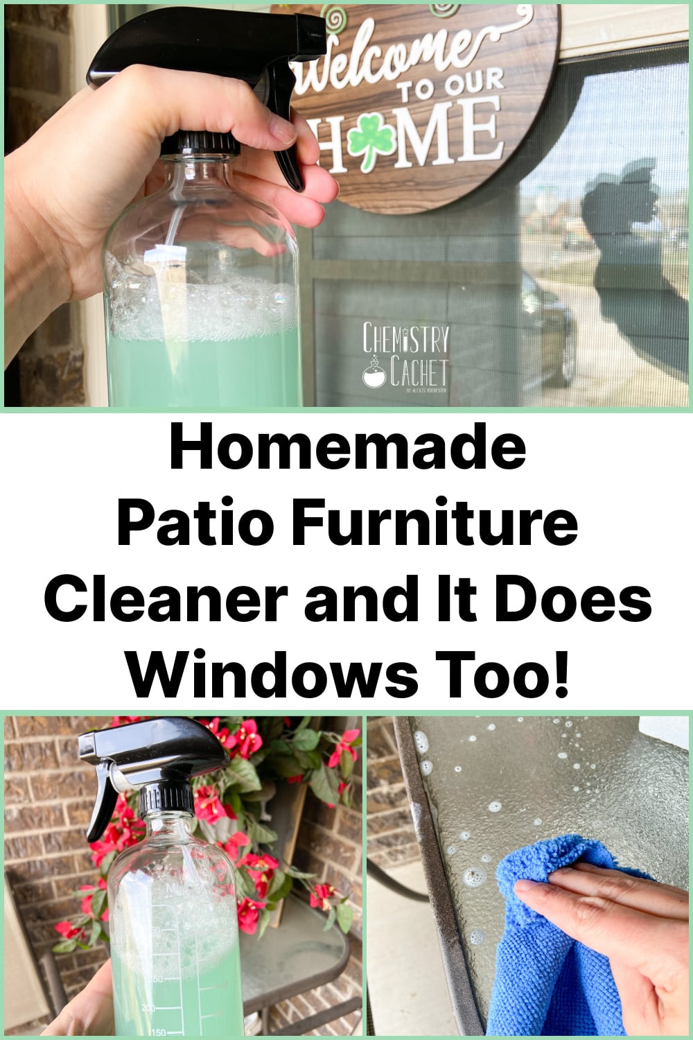 Homemade Patio Furniture Cleaner