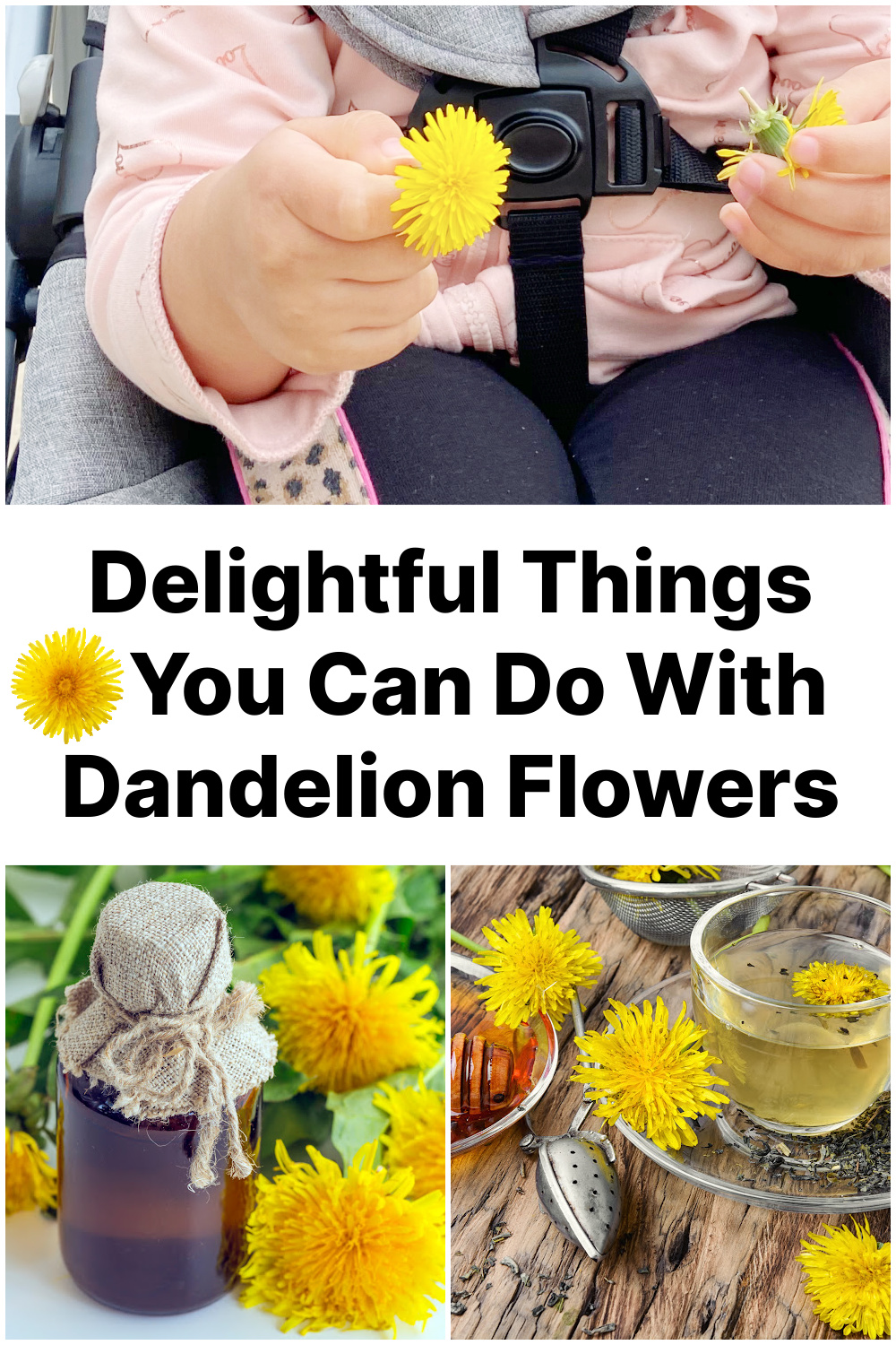 Delightful Things You Can Do With Dandelion Flowers