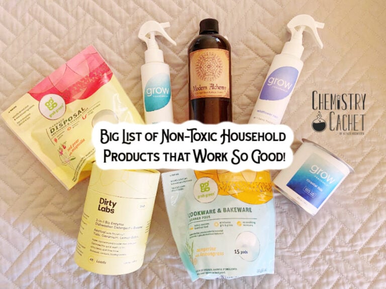 Big List of Non-Toxic Household Products That Work SO GOOD!
