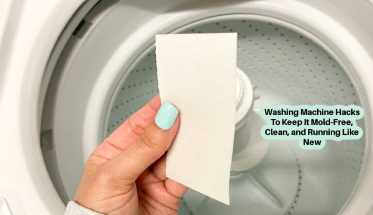 Washing Machine Hacks To Keep It Clean, Mold-Free, and Running Like New