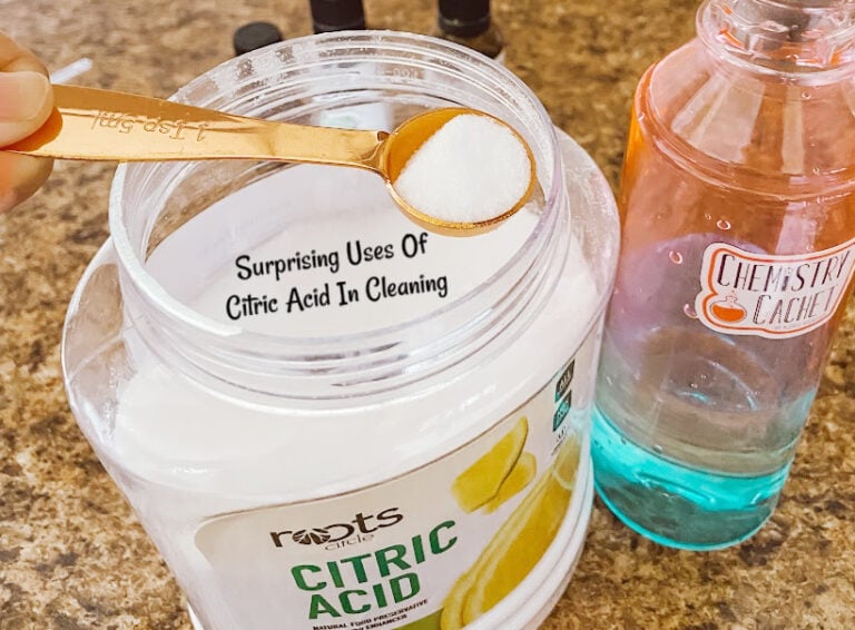 powdered citric acid for cleaning