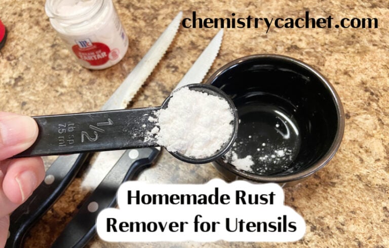 Homemade Rust Remover For Utensils (Or Any Other Metal)