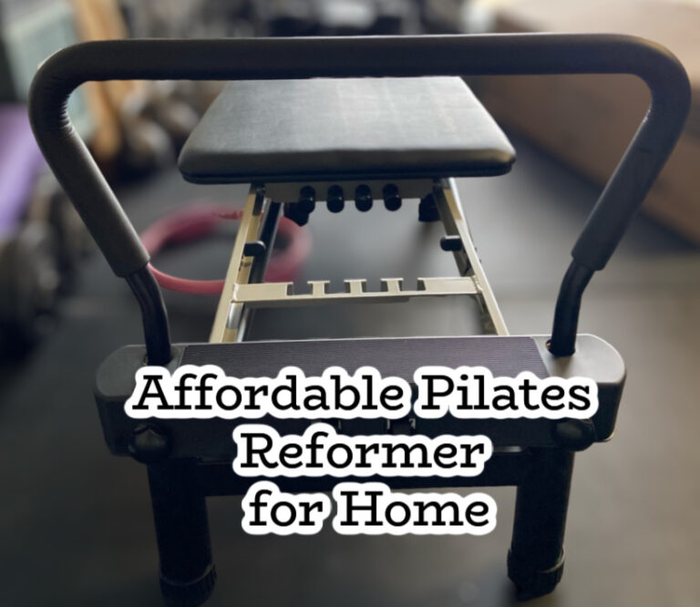 Affordable Pilates Reformer for Home From Amazon