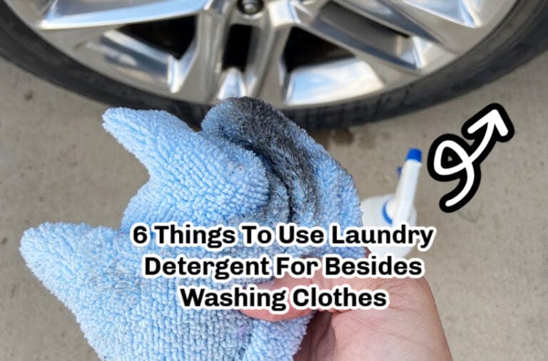 Things To Use Laundry Detergent For Besides Washing Clothes
