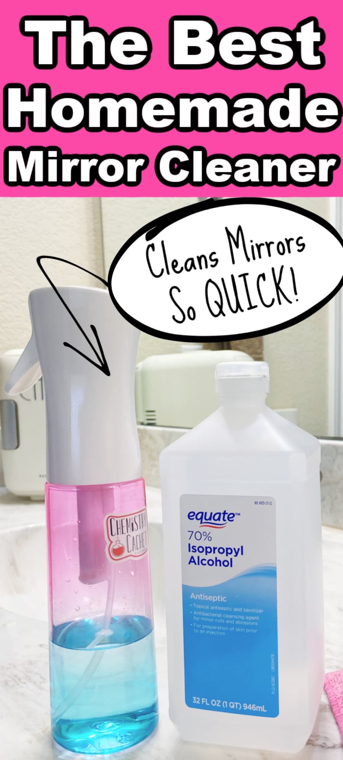 homemade glass cleaner ingredients