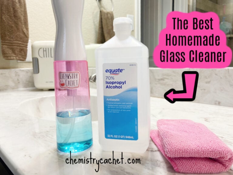 Cheap and Easy To Make Homemade Glass Cleaner (Ammonia-Free)
