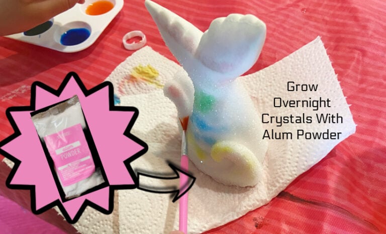 Grow Overnight Crystals With Alum Powder
