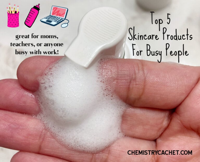 Top 5 Skincare Products For Busy People