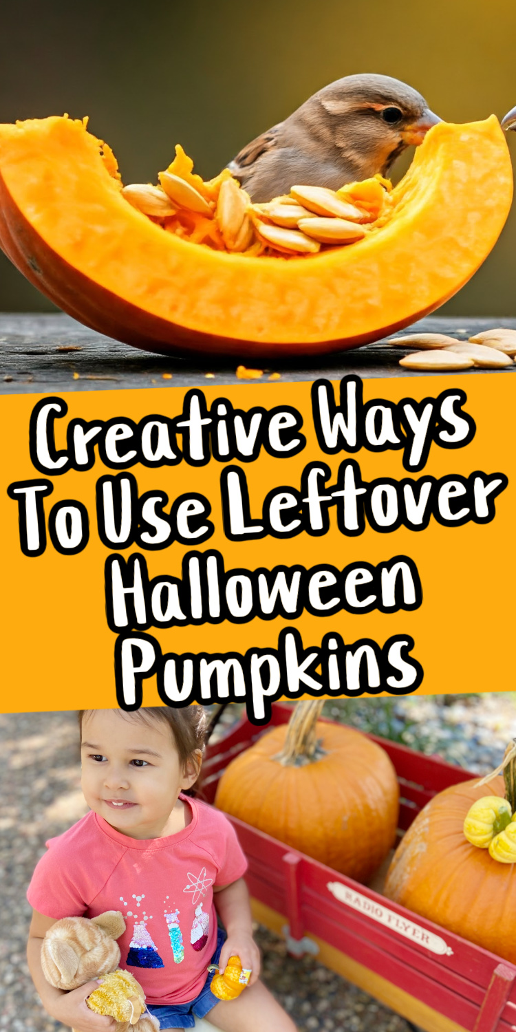Eco-Friendly and Creative Ways To Use Leftover Halloween Pumpkins