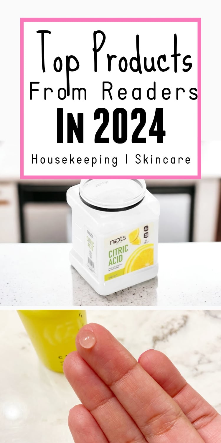 housekeeping secrets from Chemistry Cachet including citric acid and vitamin C serum