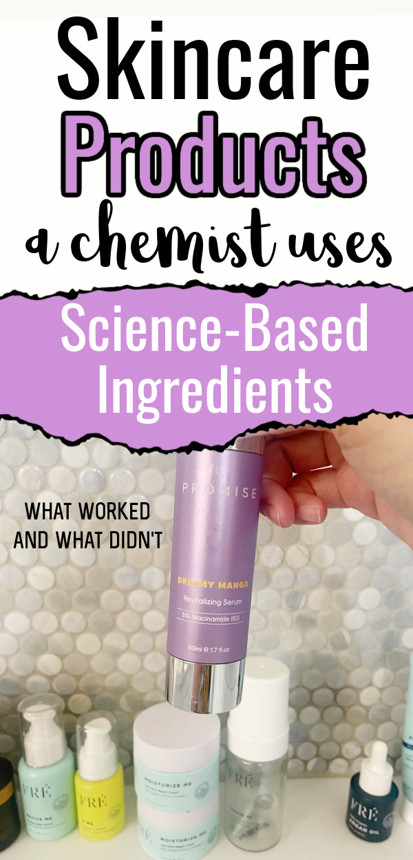 empty skincare products