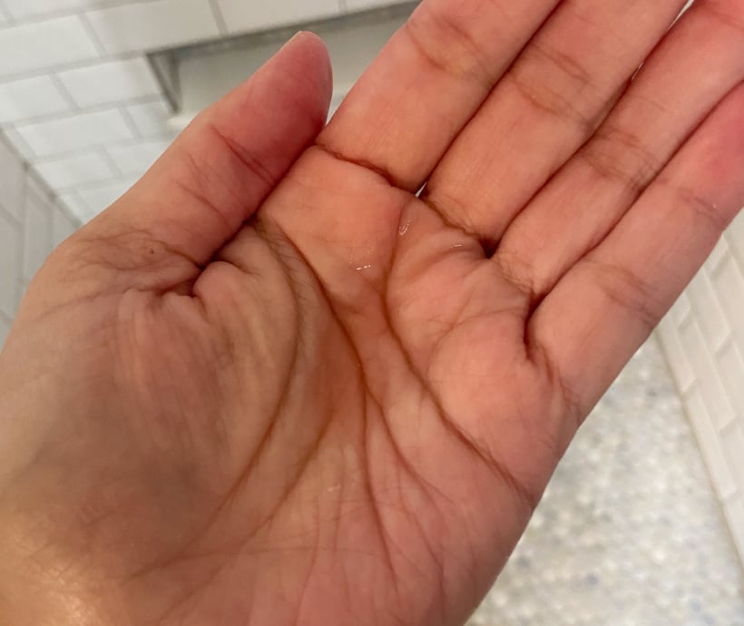 texture of raspberry vinegar for hair
