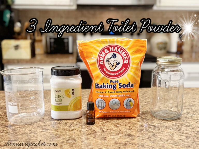 3-Ingredient Toilet Cleaning Powder