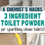 DIY toilet cleaning