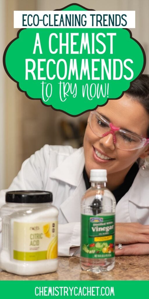 eco-cleaning with vinegar
